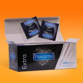 Pasante Clinic Packs Extra Condom [Pack of 144]