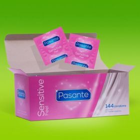 Pasante Clinic Packs Sensitive/Feel Condom [Pack of 144]