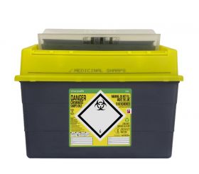 Sharpsafe 24 Litre Yellow – Protected Access [Carton of 10]