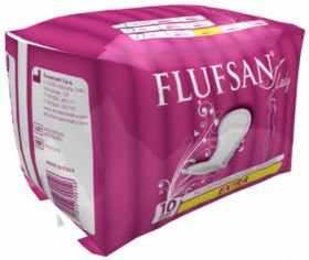 Flufsan Lady Pads X [Pack of 10]
