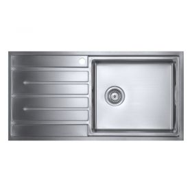 Forza Compact Large Bowl Kitchen Sink - L/H Drainer [Pack of 1]