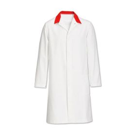 Men's coat White/red