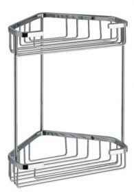 Gedy Double Corner Basket [Pack of 1]