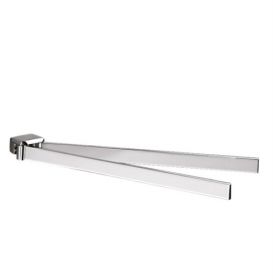 Gedy Lounge Double Swing Towel Rail [Pack of 1]