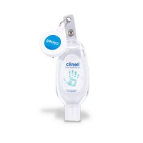 Clinell Hand Sanitising Alcohol Gel 50ml (Retractable Clip)