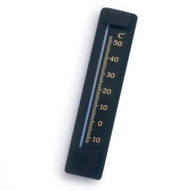 Guardian Black Plastic Room Thermometer 7C To 50C [Pack of 1]