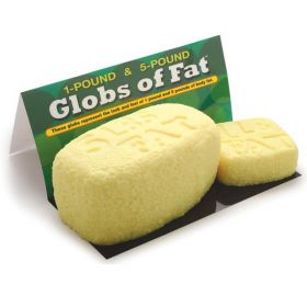 Globs of Fat Set (1 lb and 5 lb) [Pack of 1]