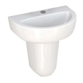 Hart 45cm Handwash Basin + Pedestal [Pack of 1]