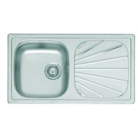 Hart B10 Hygiene Sink With Drainer - 1 Tap Hole [Pack of 1]