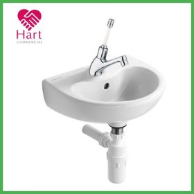 Hart Junior School Handwash Pack - Compact Basin (40cm) [Pack of 1]