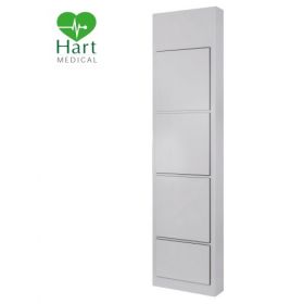 Hart Medical Full Height 2800mm Medical IPS Panel - Light Grey [Pack of 1]