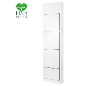 Hart Medical Full Height 2800mm Medical IPS Panel - White [Pack of 1]