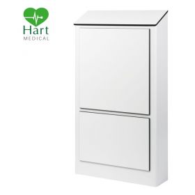 Hart Medical Half Height 1280mm Medical IPS Panel - White [Pack of 1]