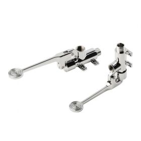 Hart Multi Pedal Operated Tap - Wall & Floor Fitting [Pack of 1]