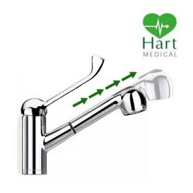 Hart Retractable Head Medical Sink Tap [Pack of 1]