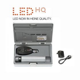 HEINE BETA 200 Set LED - BETA4 USB Rechargeable Handle + USB Cord + Plug-in Power Supply [Pack of 1]