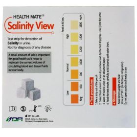 COLOUR CHART FOR SALINITY/SALT STRIPS [Pack of 1]
