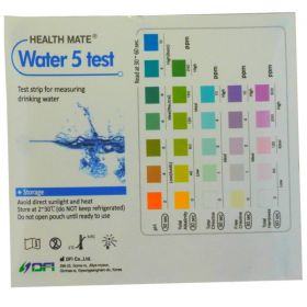 COLOUR CHART FOR WATER 5 STRIPS [Pack of 1]