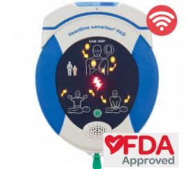 HeartSine samaritan PAD 360P (Fully Automatic) Connected AED with HeartSine Gateway