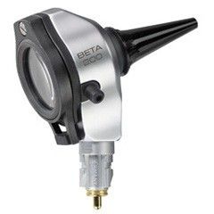 HEINE BETA 200 F.O. Otoscope Head 3.5V XHL With 4 Reusable Tips, Without Handle [Pack of 1]