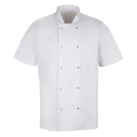 Essential short sleeve chef jacket