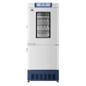 Laboratory Combination Refrigerator/freezer, Glass/solid Door, Led Display, 2-8/-20- -40 Degrees Celsius, 282l Capacity