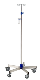 Provita IV-Pole, Stainless Steel, Screw Adjustment, Metal 75 mm