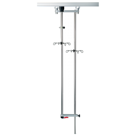 Provita Ceiling IV-Pole, Stainless Steel / Aluminium, For Room Height 3.100 mm I2072312