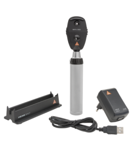 HEINE Beta 200 Ophthalmoscope 3.5V With USB Rechargeable Handle + USB cord + Plug-in Power Supply [Pack of 1]