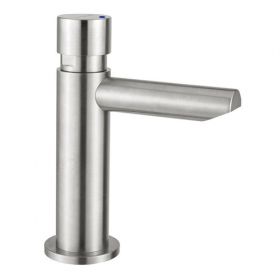 Inta Non Concussive Basin Tap - Stainless Steel [Pack of 1]