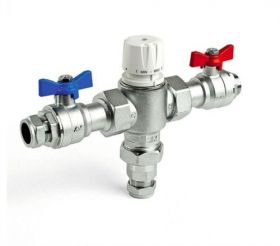 Intamix Pro High Capacity Thermostatic Blending Valve - 28mm [Pack of 1]
