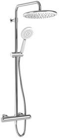 Intatec Enzo Safetouch Thermostatic Shower - Apple White [Pack of 1]