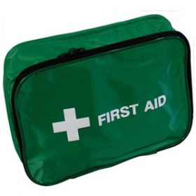British Standard Compliant Travel First Aid Kit in Nylon Case