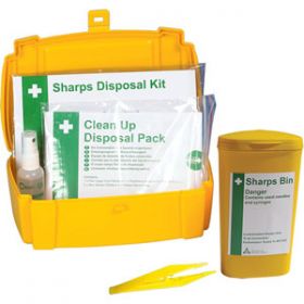 Evolution Single Sharps & Body Fluid Disposal Kit