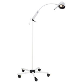 Provita Mobile Lamp On A Fixed Height Stand, Twin (Articulated Arm)
