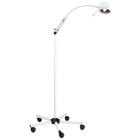Provita Mobile Lamp On A Fixed Height Stand, Halogen (Spring Balanced Double-Joint Articulated Arm)