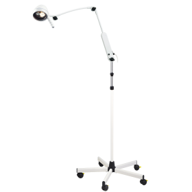Provita Mobile Lamp On A Height-Adjustable Stand, Twin (Spring Balanced Double-Joint Articulated Arm)