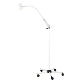 Provita Mobile, Height-Adjustable Stand,With Gooseneck Arm, LED