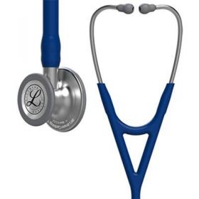 3M Littmann Cardiology IV Diagnostic Stethoscope Navy Blue Tubing [Pack of 1]
