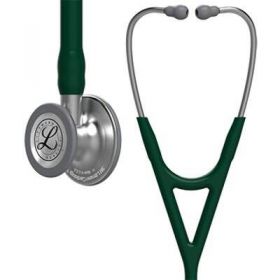 3M Littmann Cardiology IV Diagnostic Stethoscope Hunter Green Tubing [Pack of 1]