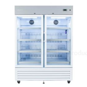 Coolmed Glass Double Door Large Pharmacy Refrigerator 500L - CMG500 [Pack of 1]