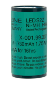 HEINE LED S2Z Rechargeable Battery 2.5V NiMH [Pack of 1]