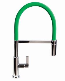 Neoperl Luxury Spirali Designer Sink Mixer - Feature Green Hose [Pack of 1]