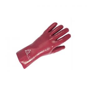 KeepSafe Red PVC Gauntlet 35cm [Pack of 1]