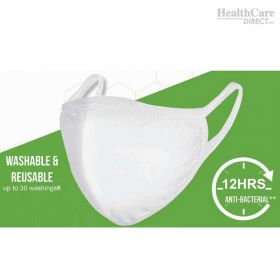White Cotton Mask - Large (Pack of 10)