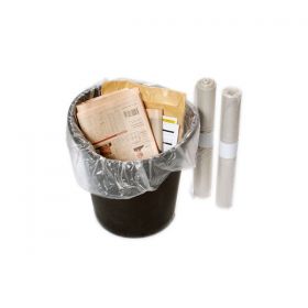 Clear Heavy Duty Square Bin Liner 15x24x24" [Pack of 500]