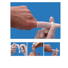 Adaptic Digit Non-Adhering Dressing 2CM - Small Fingertip Toe [Pack of 10] 