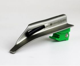 Proact Metal Max 90 Green System Laryngoscope Blade, Disposable, Cardiff PRO 0