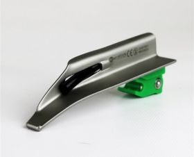 Proact Metal Max 90 Green System Laryngoscope Blade, Disposable, Cardiff PRO 1