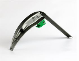 Proact Metal Max 90 Green System Laryngoscope Blade, Disposable, Lever-Tip 2